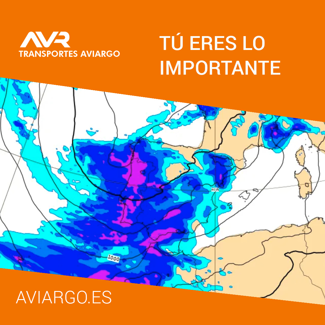 conducción en días de lluvia con camiones