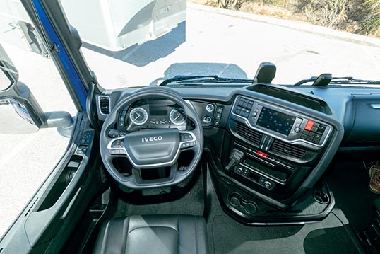 cabina de camión para conductores de mercancías por carretera