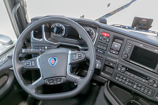 cabina de camión para conductores de mercancías por carretera